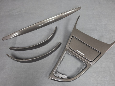 BMW E81 E82 INTERIOR TRIM SET - BLACK METALLIC