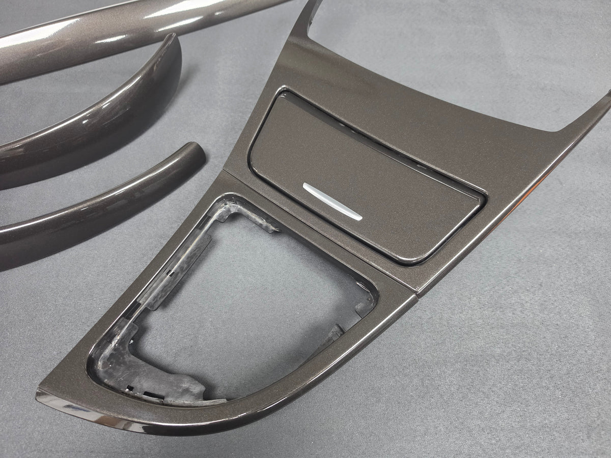 BMW E81 E82 INTERIOR TRIM SET - BLACK METALLIC