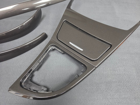 BMW E81 E82 INTERIOR TRIM SET - BLACK METALLIC