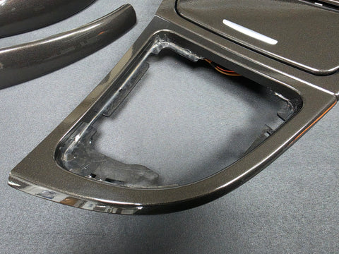 BMW E81 E82 INTERIOR TRIM SET - BLACK METALLIC