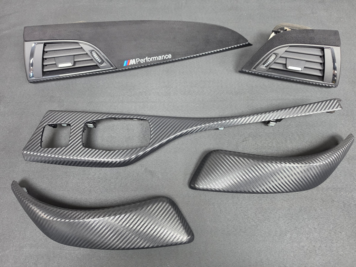 BMW F23 CONVERTIBLE PERFORMANCE STYLE INTERIOR TRIM SET - 3D CARBON