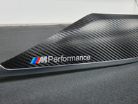 BMW F32 COUPE INTERIOR TRIM SET - TEXTURED CARBON / SILVER ACCENT