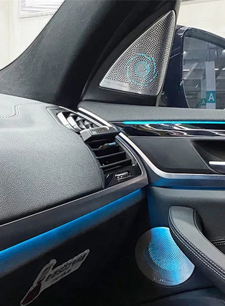 BMW G01 X3 / F97 X3M SPEAKER AMBIENT LIGHTING UPGRADE (INC.FITTING) (BOWERS & WILKINS)