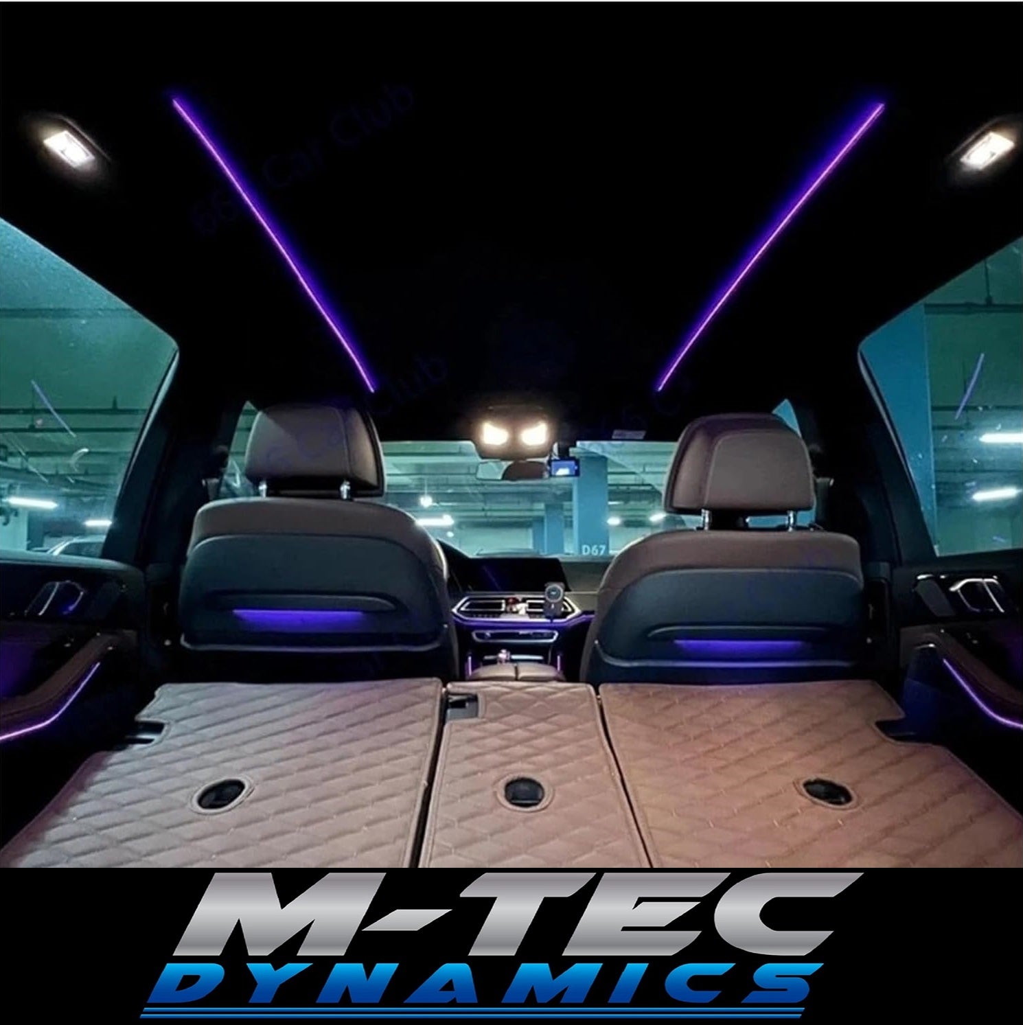 BMW X5 G05 PANORAMIC SUNROOF LED AMBIENT LIGHTING UPGRADE (INC.FITTING)