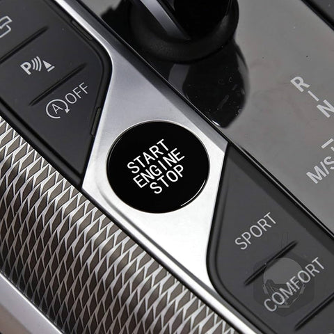 BMW G-SERIES BLACK ENGINE START BUTTON - 1/3/4/8/X/Z SERIES G20 G22 G29 G05 G06