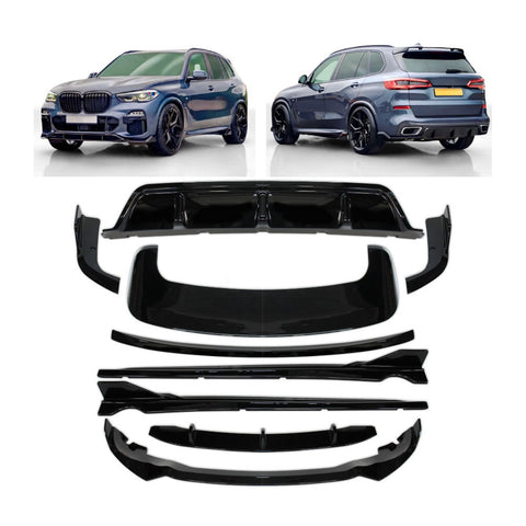 BMW G05 X5 GLOSS BLACK COMPLETE BODY KIT (SUPPLIED & FITTED)