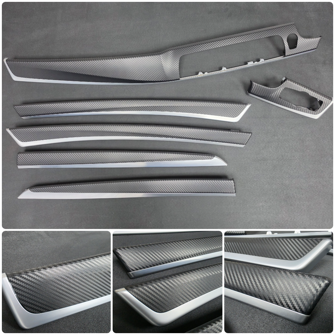 BMW F10 F11 M5 INTERIOR TRIM SET - 3D BLACK CARBON
