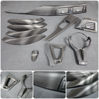 BMW F80 M3 SALOON COMPLETE INTERIOR TRIM SET - DEEP TEXTURED GLOSSY CARBON / SHADOW ACCENT