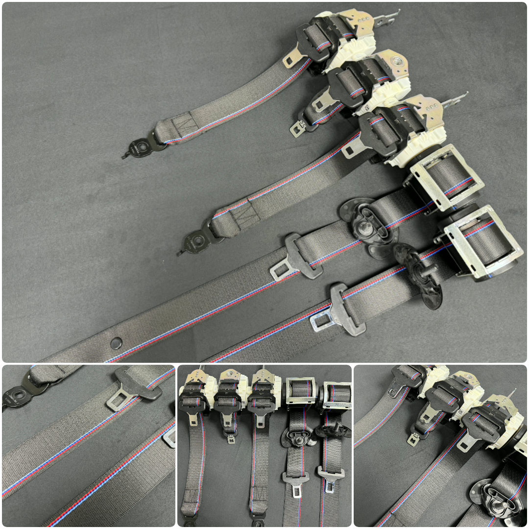 BMW 5-SERIES F10 / M5 COMPETITION FRONT & REAR SEAT BELT SET