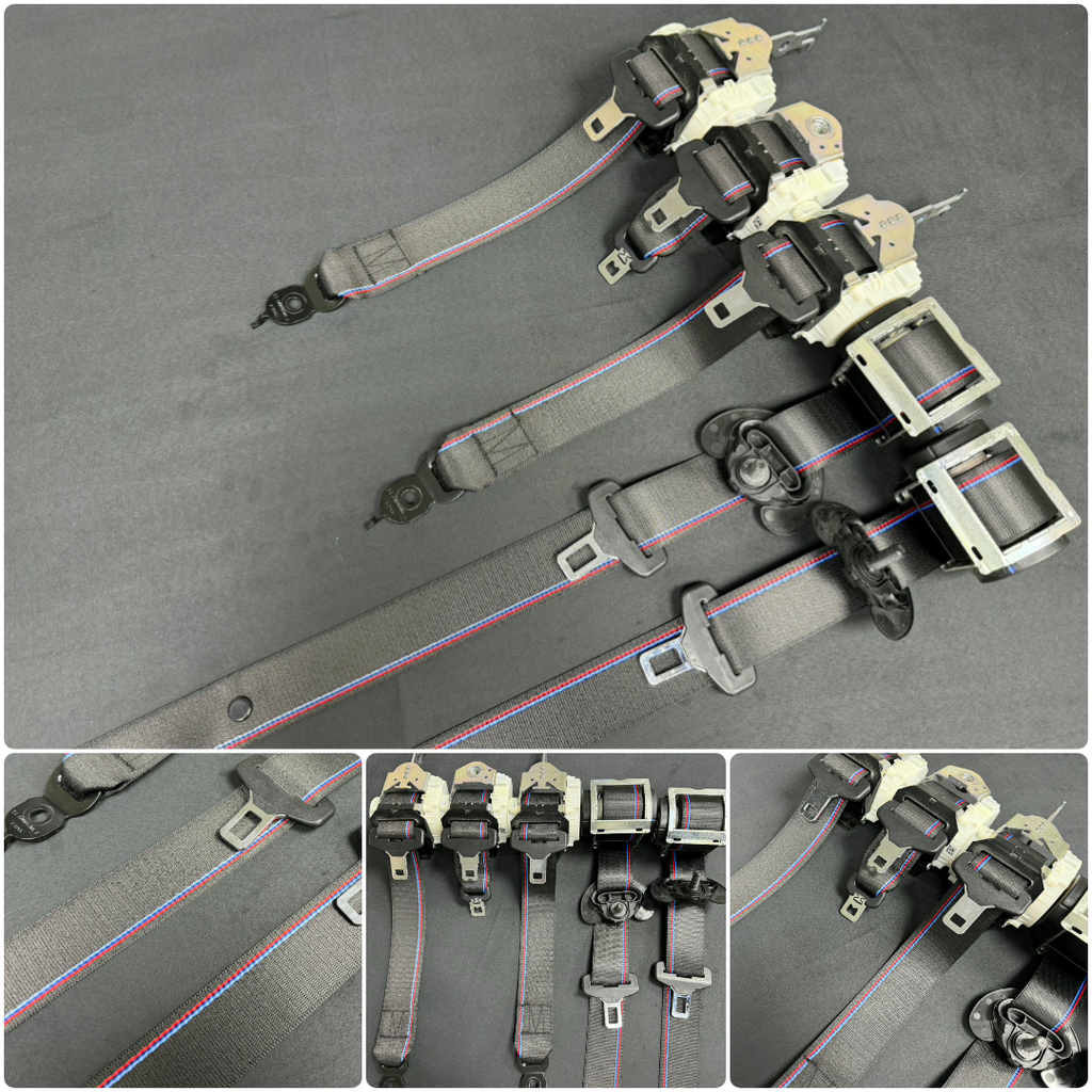 BMW 5-SERIES F10 / M5 COMPETITION FRONT & REAR SEAT BELT SET