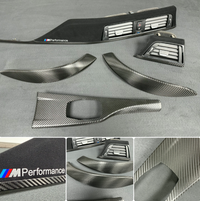 BMW F32 COUPE INTERIOR TRIM SET - PERFORMANCE STYLE / TEXTURED CARBON