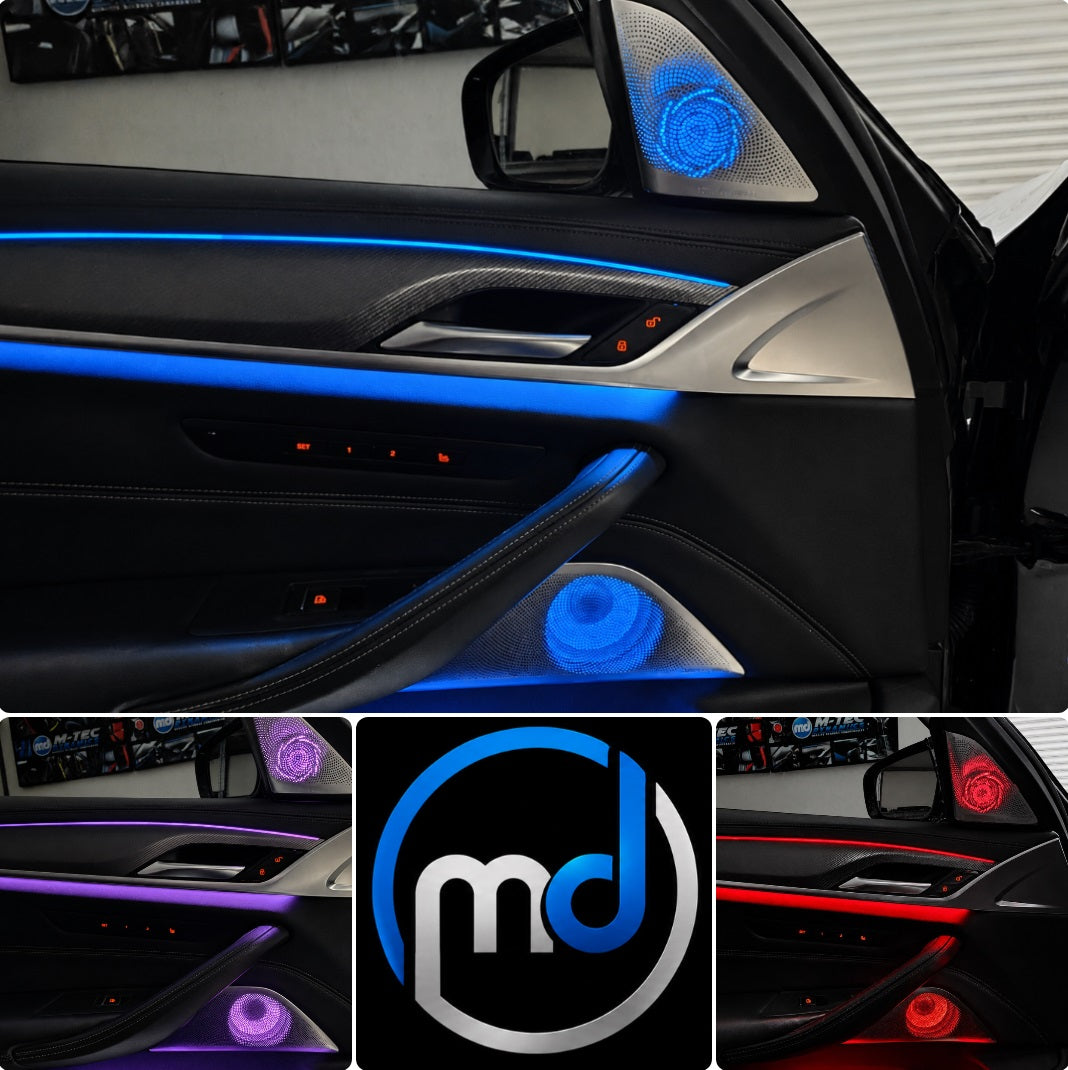 BMW G30 G31 F90 M5 SPEAKER AMBIENT LIGHTING UPGRADE (INC.FITTING) (BOWERS & WILKINS)