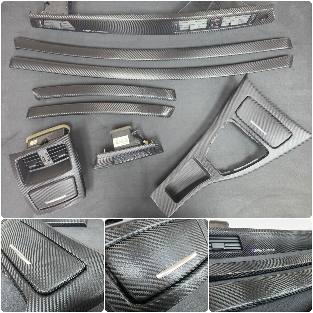 BMW E92 COUPE INTERIOR TRIM SET - TEXTURED CARBON