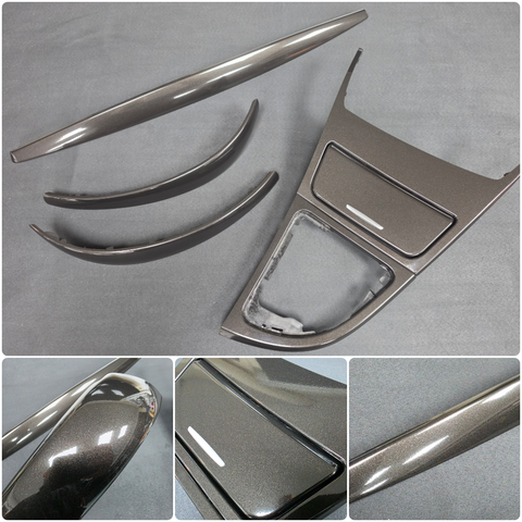 BMW E81 E82 INTERIOR TRIM SET - BLACK METALLIC
