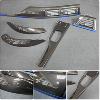 BMW F32 COUPE LCI INTERIOR TRIM SET - METALLIC BLACK / BLUE ACCENT