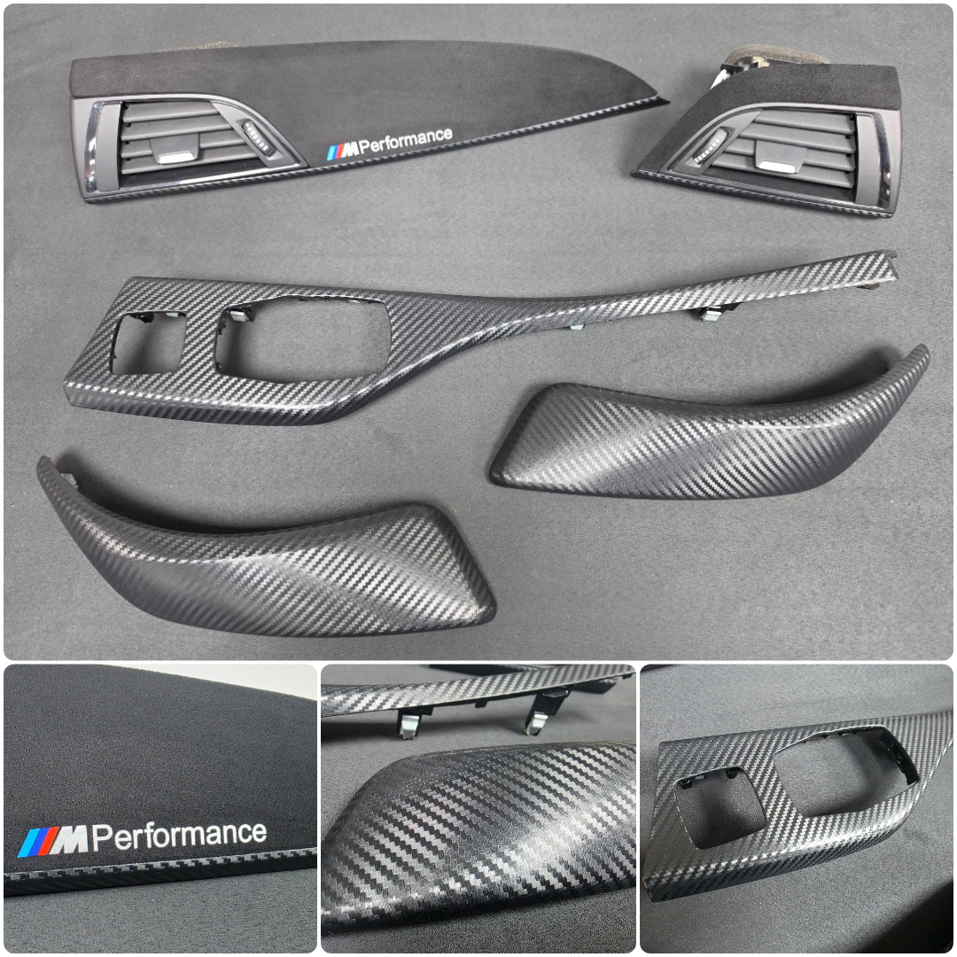 BMW F23 CONVERTIBLE PERFORMANCE STYLE INTERIOR TRIM SET - 3D CARBON