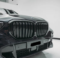 BMW G05 X5 GLOSS BLACK FRONT GRILLE - TWIN SLAT