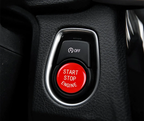 BMW F-SERIES RED ENGINE START BUTTON - 1/2/3/4/5/6 SERIES - F2X F3X F8X M3 M4 M5 M6