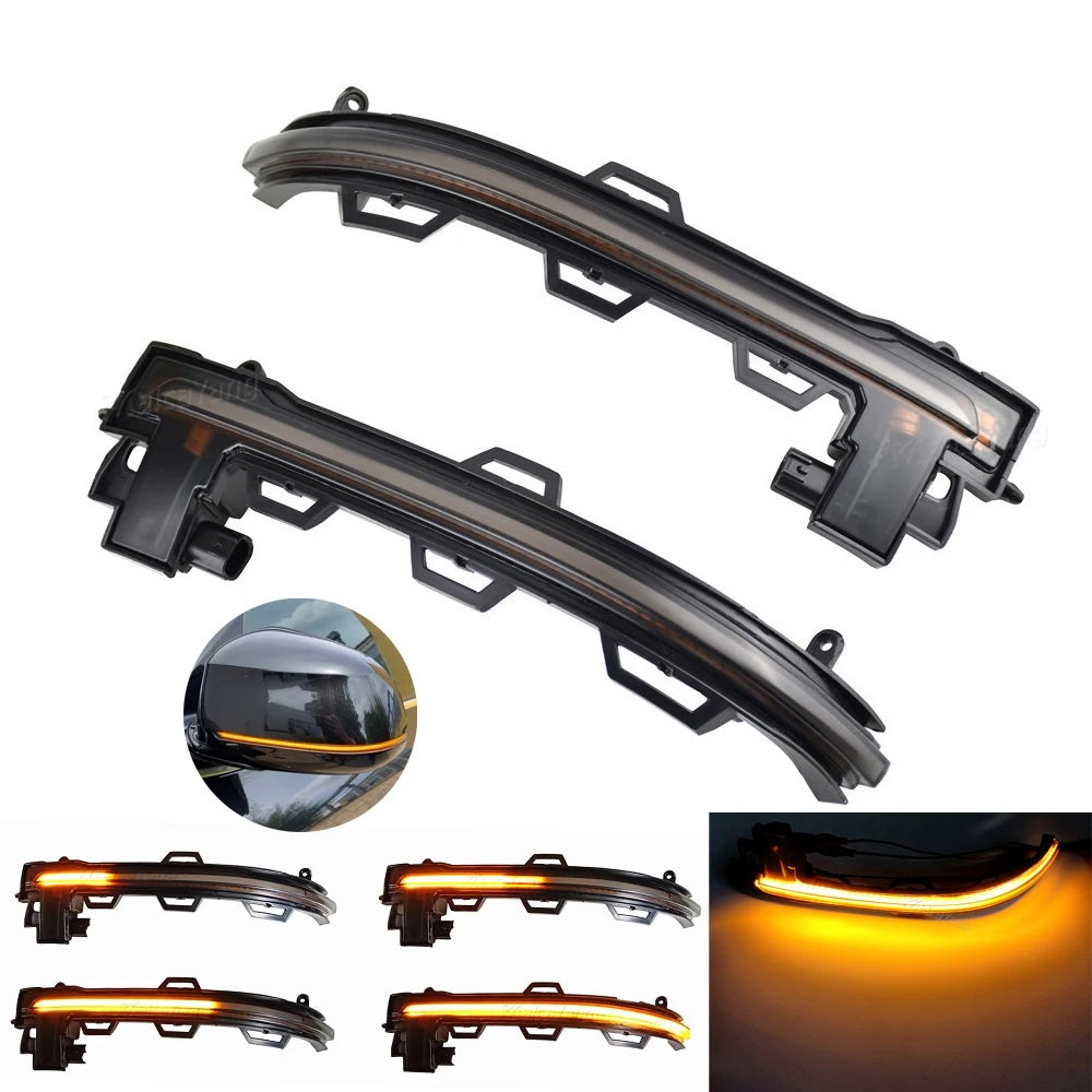 BMW DYNAMIC SEQUENTIAL LED MIRROR INDICATORS - SMOKED LENS -  G01 X3 / G02 X2 / G05 X5 / G06 X6