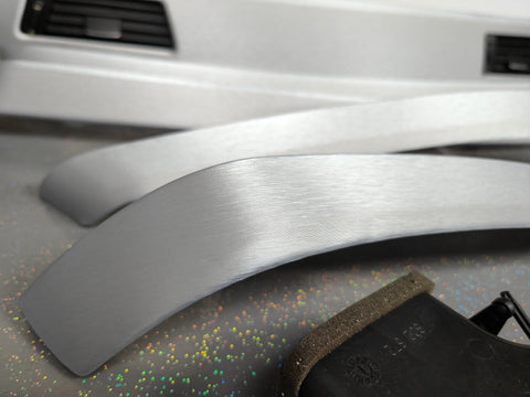 BMW E90 / E91 SILVER BRUSHED ALUMINIUM INTERIOR TRIM SET