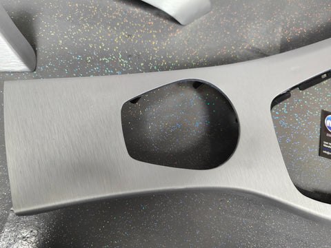 BMW E90 / E91 SILVER BRUSHED ALUMINIUM INTERIOR TRIM SET (CCC)