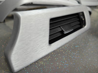 BMW E90 E91  INTERIOR TRIM SET - SILVER BRUSHED ALUMINIUM - CCC I-DRIVE