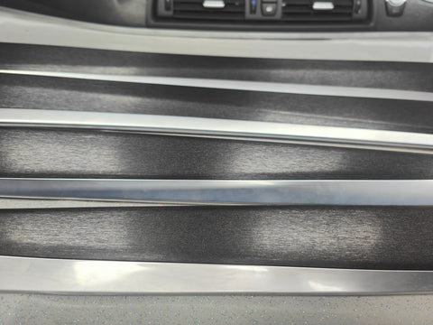 BMW F10 F11 AUTO INTERIOR TRIM SET - BLACK BRUSHED ALUMINIUM