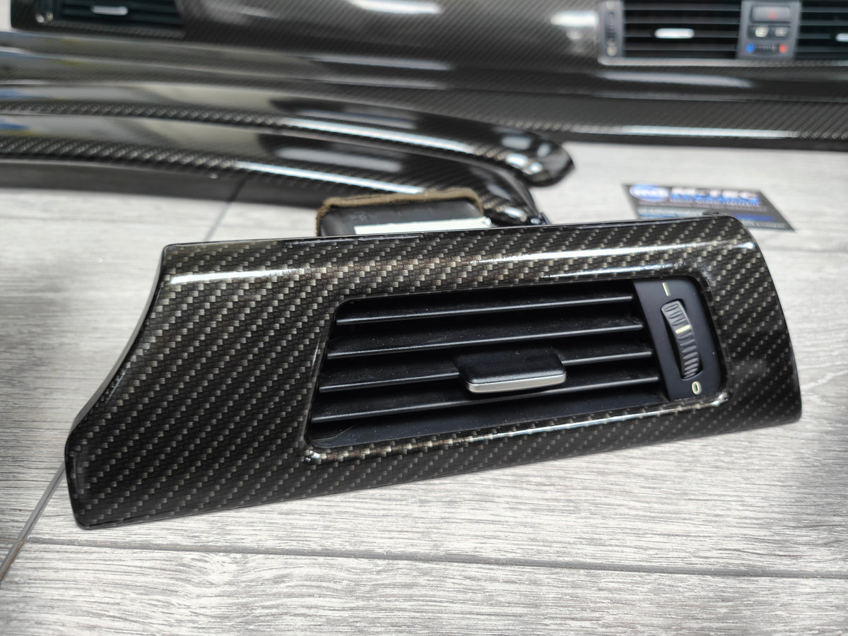 BMW E93 CONVERTIBLE INTERIOR TRIM SET - HIGH GLOSS CARBON