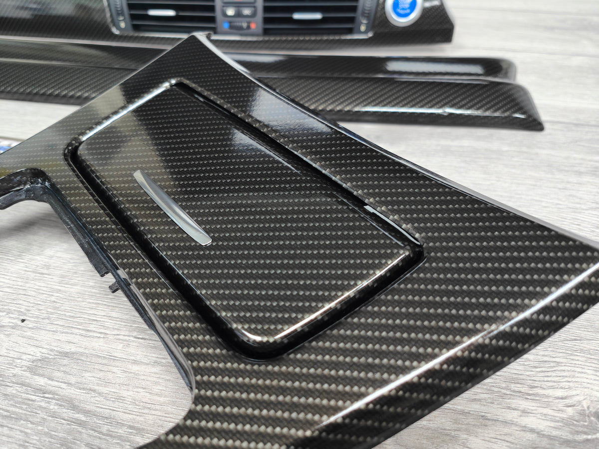 BMW E93 CONVERTIBLE INTERIOR TRIM SET - HIGH GLOSS CARBON