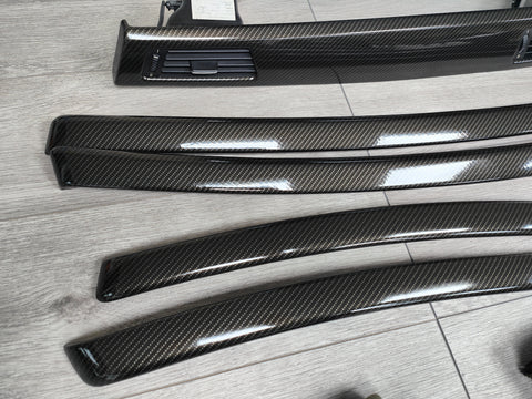 BMW E93 CONVERTIBLE INTERIOR TRIM SET - HIGH GLOSS CARBON (MTD-HG)