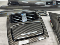 BMW E93 CONVERTIBLE INTERIOR TRIM SET - HIGH GLOSS CARBON