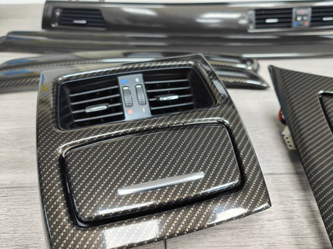 BMW E93 CONVERTIBLE INTERIOR TRIM SET - HIGH GLOSS CARBON (MTD-HG)