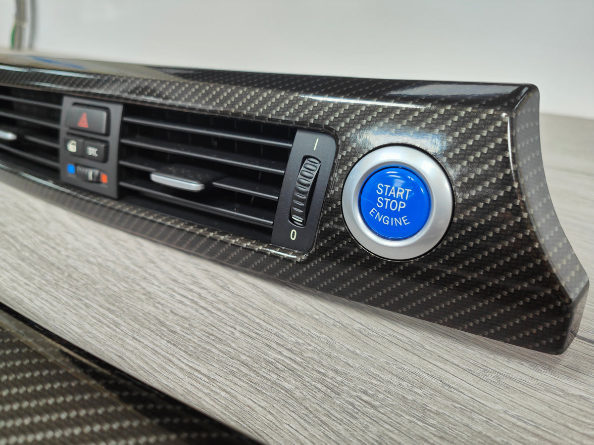 BMW E93 CONVERTIBLE INTERIOR TRIM SET - HIGH GLOSS CARBON