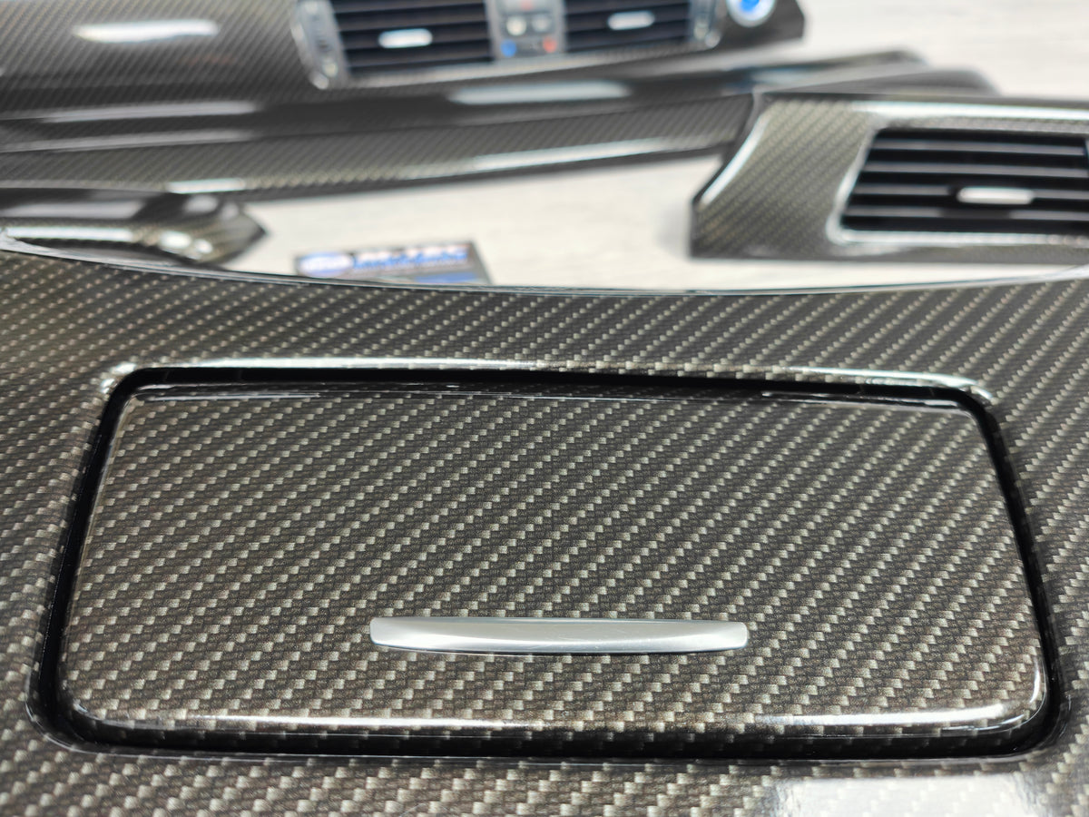 BMW E93 CONVERTIBLE INTERIOR TRIM SET - HIGH GLOSS CARBON