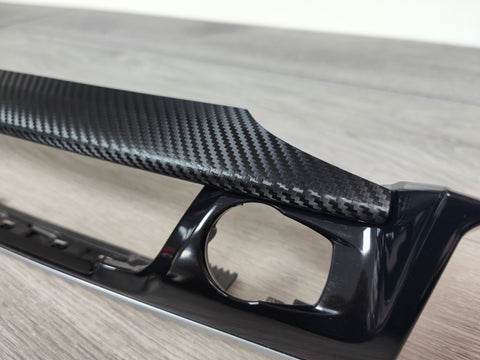 BMW X5 F15 INTERIOR TRIM SET - DEEP TEXTURED GLOSSY BLACK CARBON (MTD-TEX)