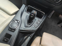 WRAPPING SERVICE - BMW F3X INTERIOR TRIM SET - 3D CARBON / GLOSS BLACK ACCENT (F30 F31 F32 F33 F34 F36)