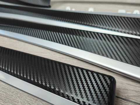BMW F10 F11 MANUAL 3D BLACK CARBON INTERIOR TRIM