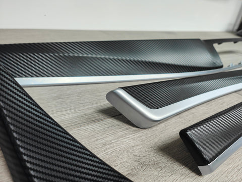 BMW F10 F11 MANUAL 3D BLACK CARBON INTERIOR TRIM