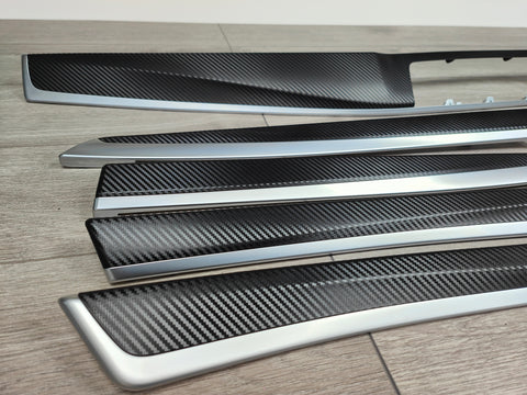 BMW F10 F11 M5 INTERIOR TRIM SET - 3D BLACK CARBON