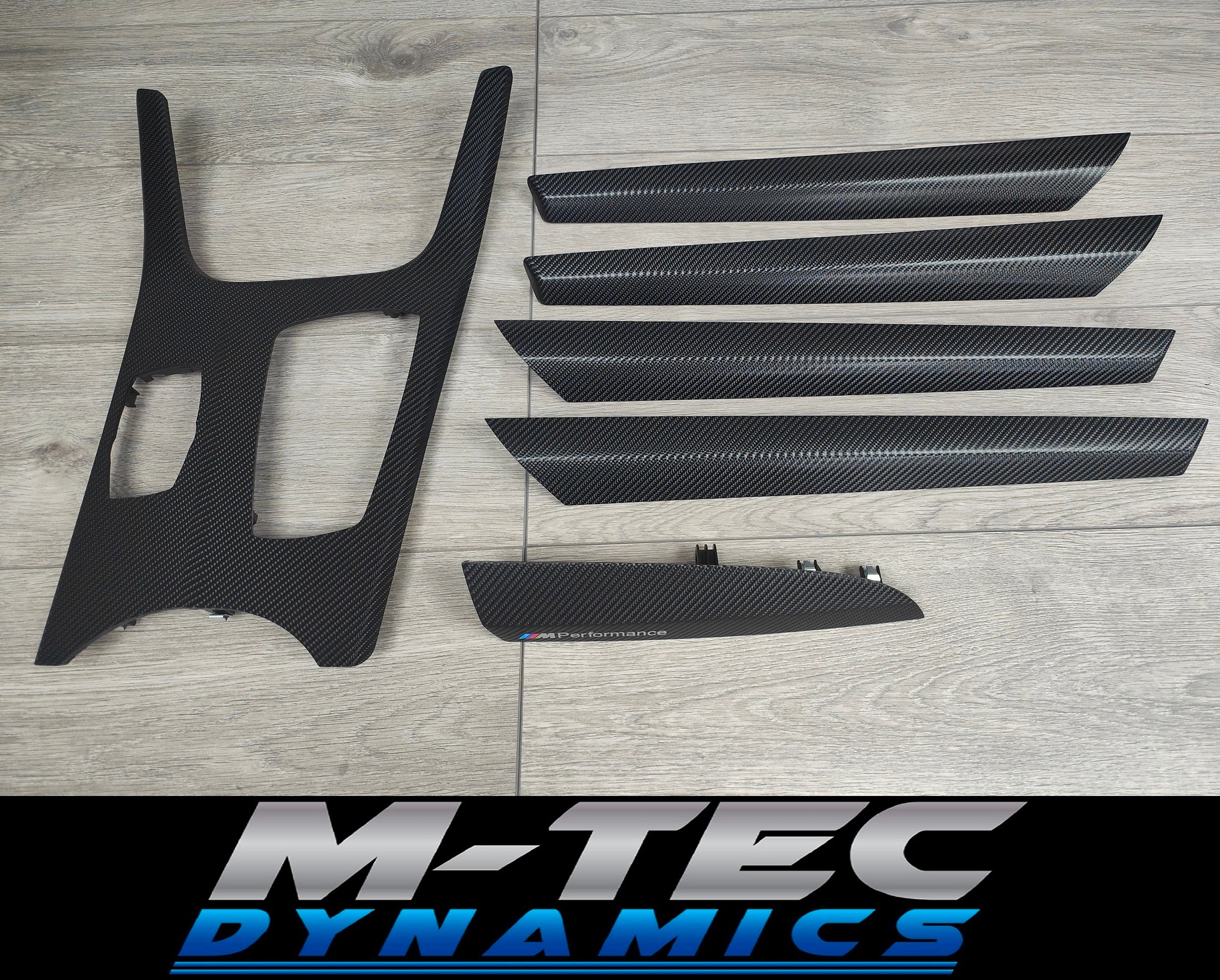 BMW X3 F25 INTERIOR TRIM SET - 4D BLACK CARBON