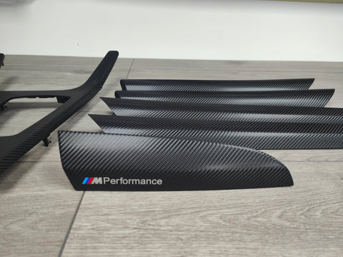 BMW X3 F25 INTERIOR TRIM SET - 4D BLACK CARBON