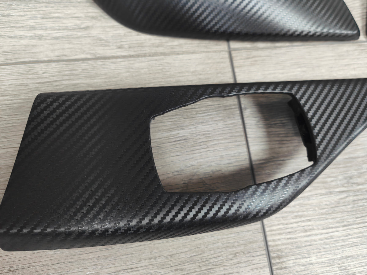 BMW F20 LCI-2 INTERIOR TRIM SET - 3D CARBON / SILVER ACCENT