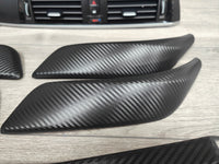 BMW F20 LCI-2 INTERIOR TRIM SET - 3D CARBON / SILVER ACCENT