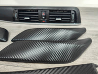 BMW F20 LCI-2 INTERIOR TRIM SET - 3D CARBON / SILVER ACCENT