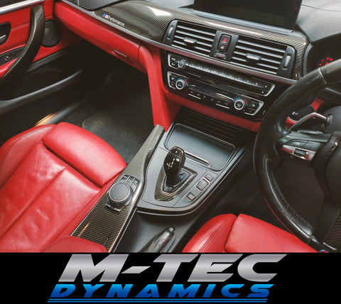 WRAPPING SERVICE - BMW F3X INTERIOR TRIM SET - HIGH GLOSS CARBON (MTD-HG) - F30 F31 F32 F33 F36