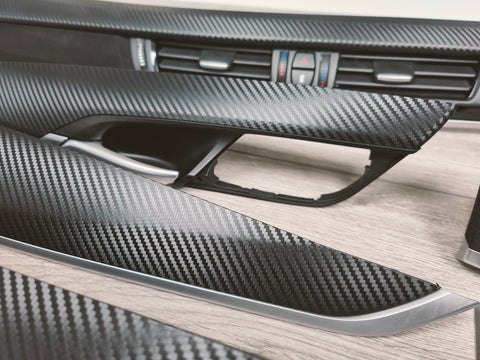 BMW X5 F15 INTERIOR TRIM SET - PERFORMANCE STYLE 3D CARBON / ALCANTARA