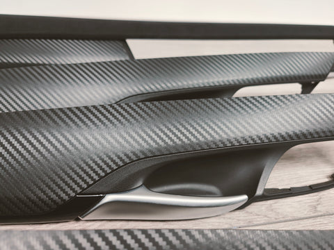 BMW X5 F15 INTERIOR TRIM SET - PERFORMANCE STYLE 3D CARBON / ALCANTARA / GLOSS BLACK ACCENTS