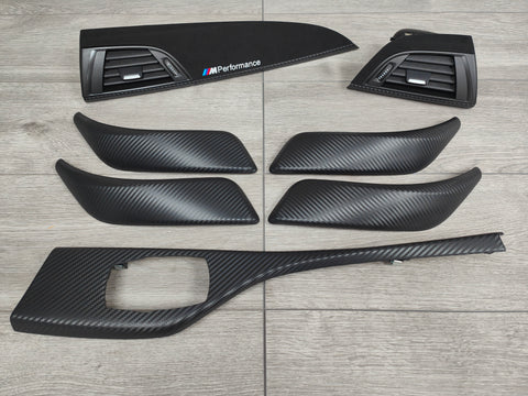 BMW F20 PERFORMANCE STYLE INTERIOR TRIM SET - 3D CARBON (#10)
