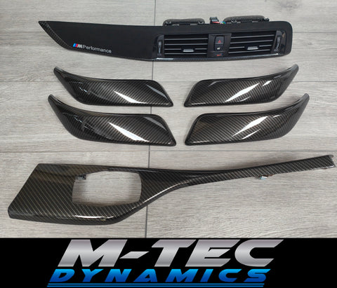 BMW F20 LCI-2 PERFORMANCE STYLE INTERIOR TRIM SET - HIGH GLOSS CARBON (MTD-HG-)