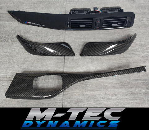 BMW F21 F22 LCI-2 PERFORMANCE STYLE INTERIOR TRIM SET - HIGH GLOSS CARBON (MTD-HG)